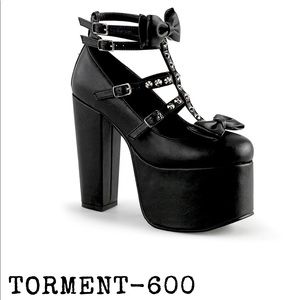 Demonia TORMENT-600 Gothic Womens' Heels